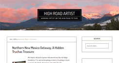 Desktop Screenshot of high-road-artist.com