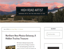 Tablet Screenshot of high-road-artist.com